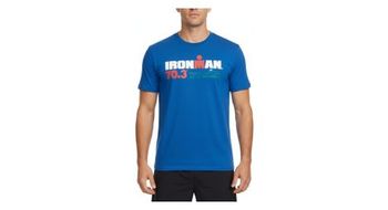 Camiseta manches courtesironman 70 3 en provence aix courtes bleu royal homme