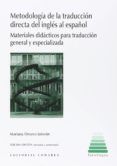 metodologia de la traduccion directa del ingles al espanol