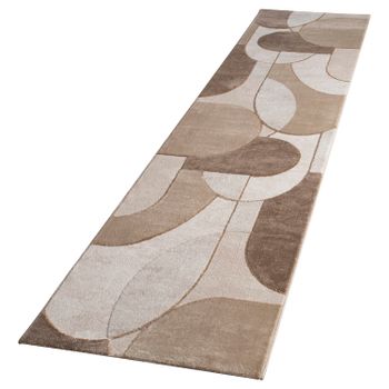 Alfombra Tiana beige 80x300 cm