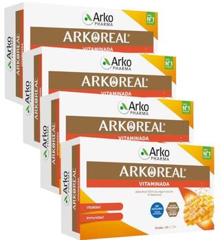Arkopharma ArkoReal Vitaminada sin Azúcar 4x20 Ampollas