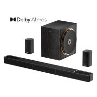 ultimea barra de sonido 514ch dolby atmos skywave series con surround inalambrico para tv