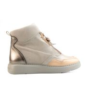 hispanitas para mujer chi243654 zapatillas de piel picual gris 36 plano cremallera casual