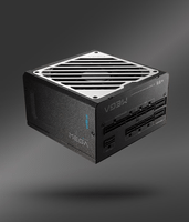 fuente alimentacion 1200w fsp mega gm 1200w unidad de fuente de alimentacion atx atx31 negro 80 plus gold fully-modular negro