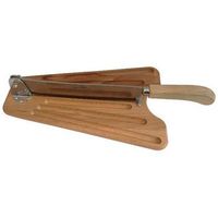 roger orfevre rebanadora de pan 25cm con base - 180939