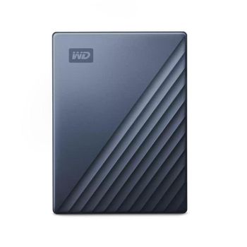 Disco Duro Western Digital My Passport Ultra 6 TB HDD 5000 Mbit/s Azul USB-C + Seguridad AES