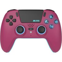 mando de juego trade invaders cherry red bluetooth ps5 led retroiluminado 125h