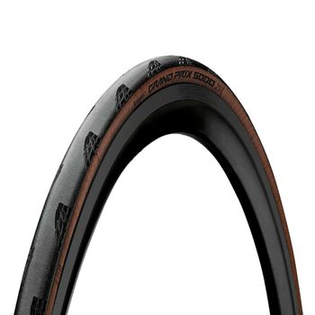 Cubierta Continental Grand Prix 5000 700x23/25/28 Marrón, Tipo mm 700X25