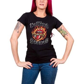 The Rolling Stones Camiseta manga larga RO1482 para mujer