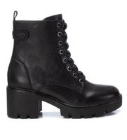 xti para mujer 14298301-negro botines 142983 negro 38 5 a 8cm cordones cremallera casual