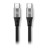 1life - cable de datos y carga usb-c 60w 2m negro