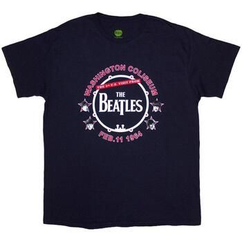 The Beatles Camiseta manga larga Washington '64 Drum para mujer