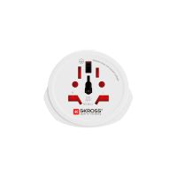 radaptador de viaje skross 1500211-e univesal a europa