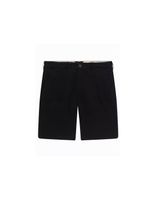pantalones lyle  scott v1-anfield chino short hombre negro