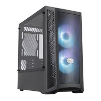 cooler master masterbox mb311l argb cristal templado usb 32 con controlador argb