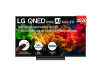 tv qned mini led 55 - lg 55qned81b6a uhd 4k procesador inteligente r7 ai processor 4k gen9 smart tv dvb-t2 h265 negro