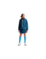 chubasquero nike sportswear windrunner denim jacket nina azul