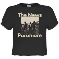 amplified clothing camiseta the news para mujer