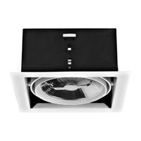 downlight gu10 ip23 75w blanco