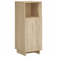 mueble de cuarto de bano roble sonoma 365 x 38 x 95 cm vidaxl