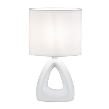Lámpara de mesa elor blanco