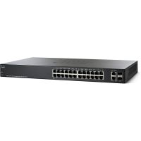 cisco sg220-26p switch de red 26 puertos gigabit poe smart switch negro