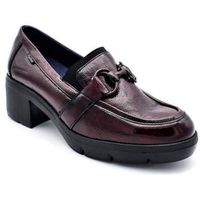 fluchos mocasines f2111 burdeos para mujer