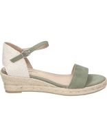 alpargatas con cuna para mujer corina m4375 verde 36