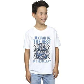 Disney Tops y Camisetas Mandalorian Best Dad para niño