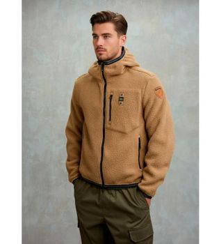 Blauer para hombre. 25WBLUC04349 Chaquetón Polar Alleghany marrón (M), Casual, Poliéster