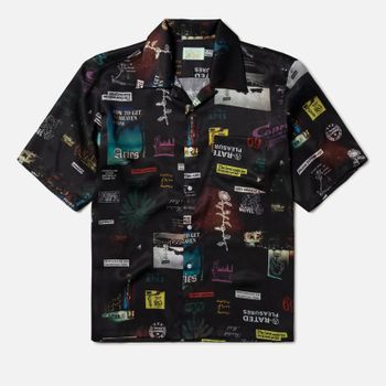 ARIES Motel Luxe Hawaiian Viscose-Blend Short Sleeved Shirt - S