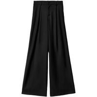 hinnominate pantalones over in twill con pences e elastico sul para mujer