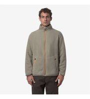 k-way para hombre k3132pw polar pascal sherpa reversible verde xxl casual poliester