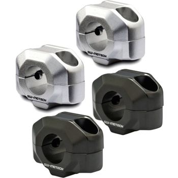 Elevadores de manillar SW-Motech 30mm manillar 22mm par