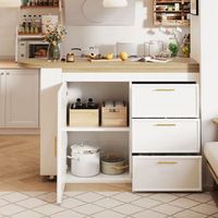 mesa de bar extensible blanca giratoria 360 128-203  39  90 cm