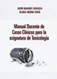 manual docente de casos clinicos para la asignatura de toxicologi a