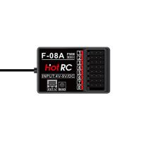 receptor pwm de 8 canales 24 ghz hotrc f-08af-08at para transmisor de radio ds800 ht-8a ct-8b modelos de vehiculos rc