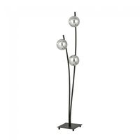 lampara de pie helmet grafito 3 luces
