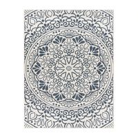 alfombras de interior y exterior cocoon azul 80x200 cm