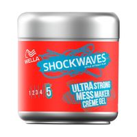 wella shockwaves ultra strong mess maker creme gel