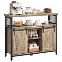armario de cocina con estilo industrial marron turquesa  negro tinta