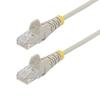 cable de red startechcom n6pat25cmgrs cat6 uutp 025 m gris