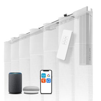 Abalon Riel Cortina Onda Perfecta Motor Wifi 2m