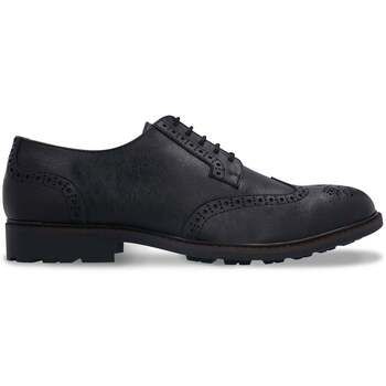 Nae Vegan Shoes Zapatos Bajos Zapatos Derby Brogue Veganos para Hombre Gael Negro para hombre