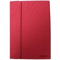 nilox funda universal para tablet 101 roja