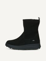 caprice bootie black made of textiles without heel size 39