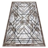 alfombra moderna cozy tico geometrico - structural dos niveles de ve 80x150 cm