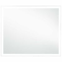 espejo de pared de bano con led 80x60 cm vidaxl