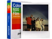 pelicula fotografica - polaroid color film 600 sensibilidad iso 640 8 fotos 107 por 88 mm blanco