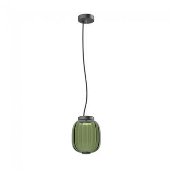 Lámpara de techo led krista verde (10w)