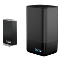 cargador gopro acdbd-011-eu max 1600mah ion litio compacto negro con bateria y usb